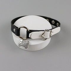 Aesthetic Y2K Bones Choker