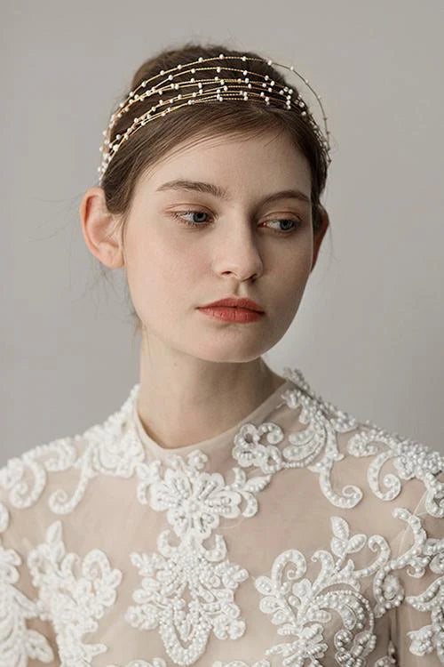 Mini Pearl Layer Hair Band