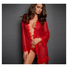 Robe Luxury Nightdresses Lace Kimono Multi Colors