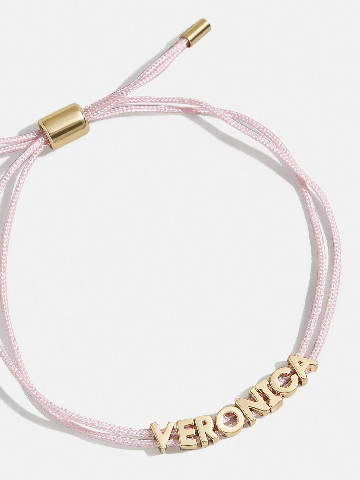 Custom Cord Bracelet - Soft Pink