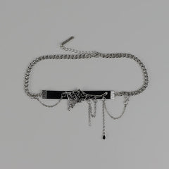 Punk Spider Web Choker