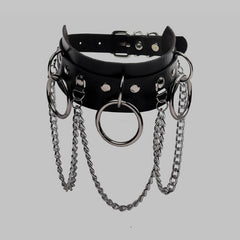 Punk Rings Choker