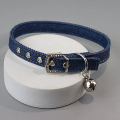 Y2K Bell Denim Choker