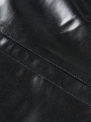 Pu Casual Blazer Jacket
