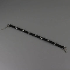 Punk Cross Choker
