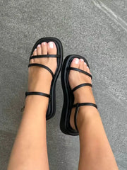 Slingback Platform Sandals