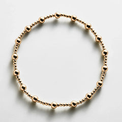 Chelsea Pisa Bracelet - 2MM/4MM Gold Pisa