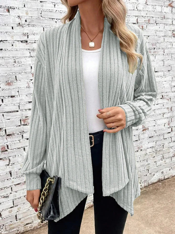 Olivia | Ribbed Cardigan