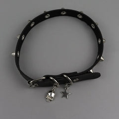Goth Skull Choker