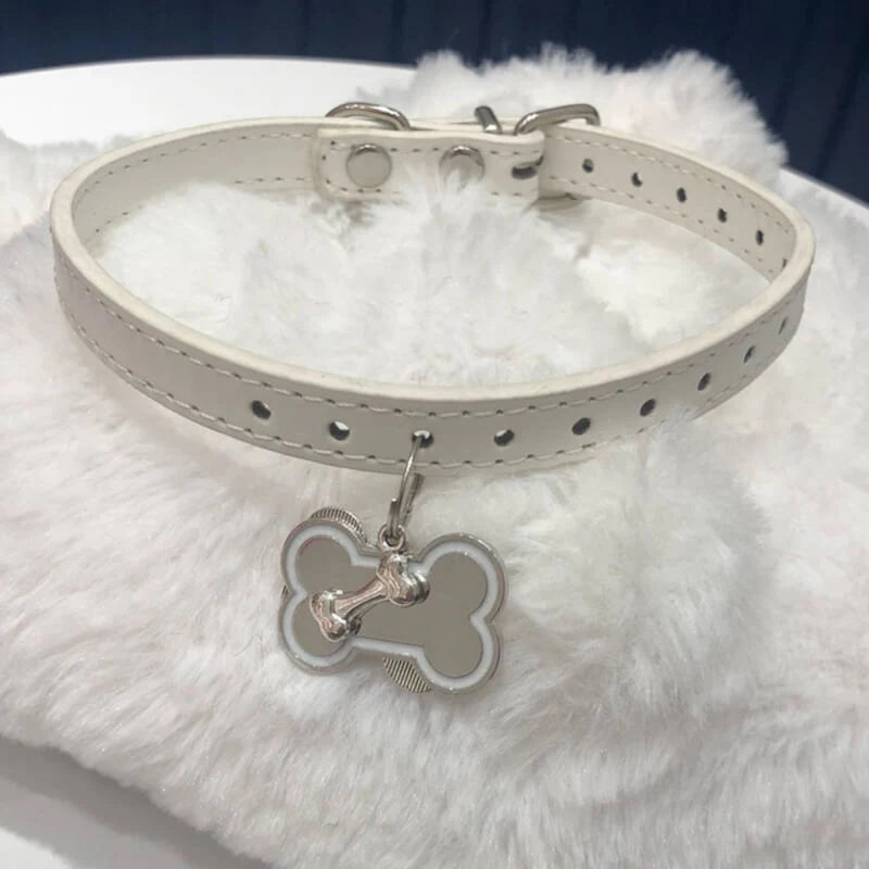 Cute Dog Bone Y2K Choker