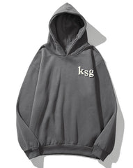 Men'S Graffiti Letter Print Hoodie