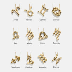 Bubble Zodiac Necklace - Aquarius
