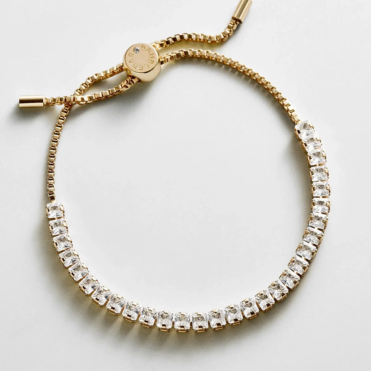 Brooke Tennis Bracelet - Square Stone