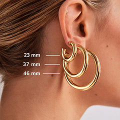 Dalilah Earrings - 23MM