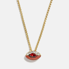Clove Semi-Precious Birthstone Necklace - Ruby