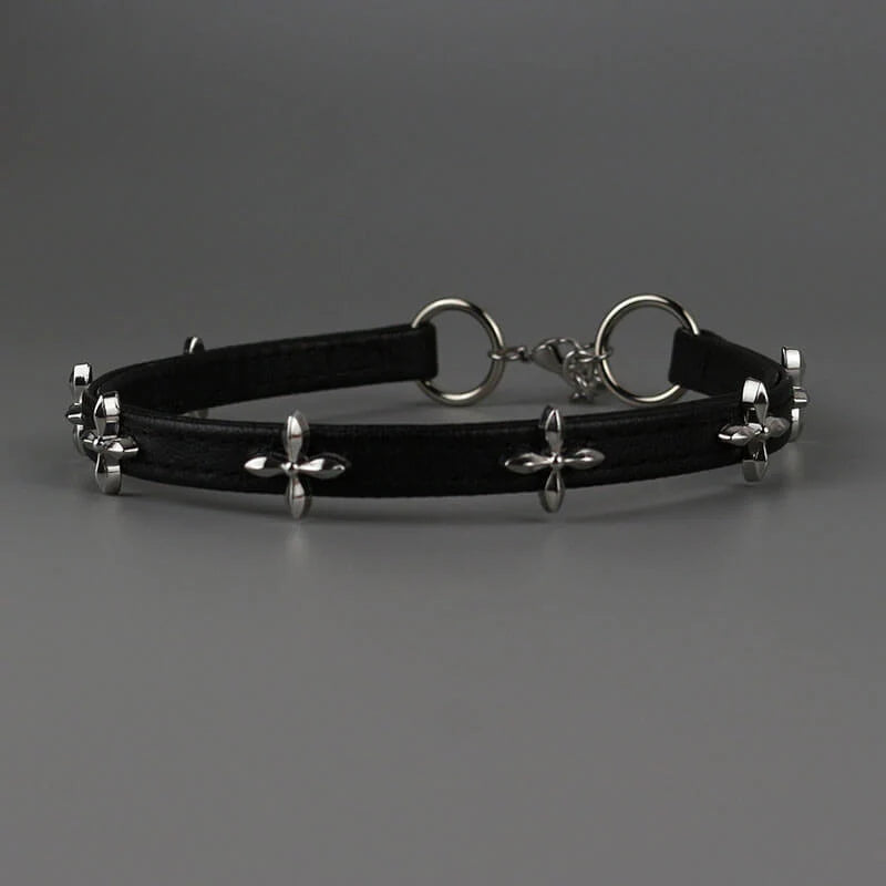 Punk Cross Choker