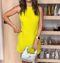 Halter Neckline Bodycon Mini Dress