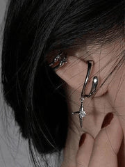 2Pcs Zircon Astral Ear Cuffs