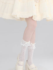 Floral Lace Lolita Socks