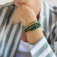 Brielle Bracelet - Green