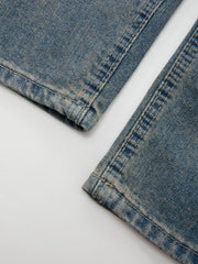 90S Washed High Waist Boyfriend Jeans