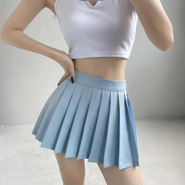 Academia Safe Pants Mini Skirt