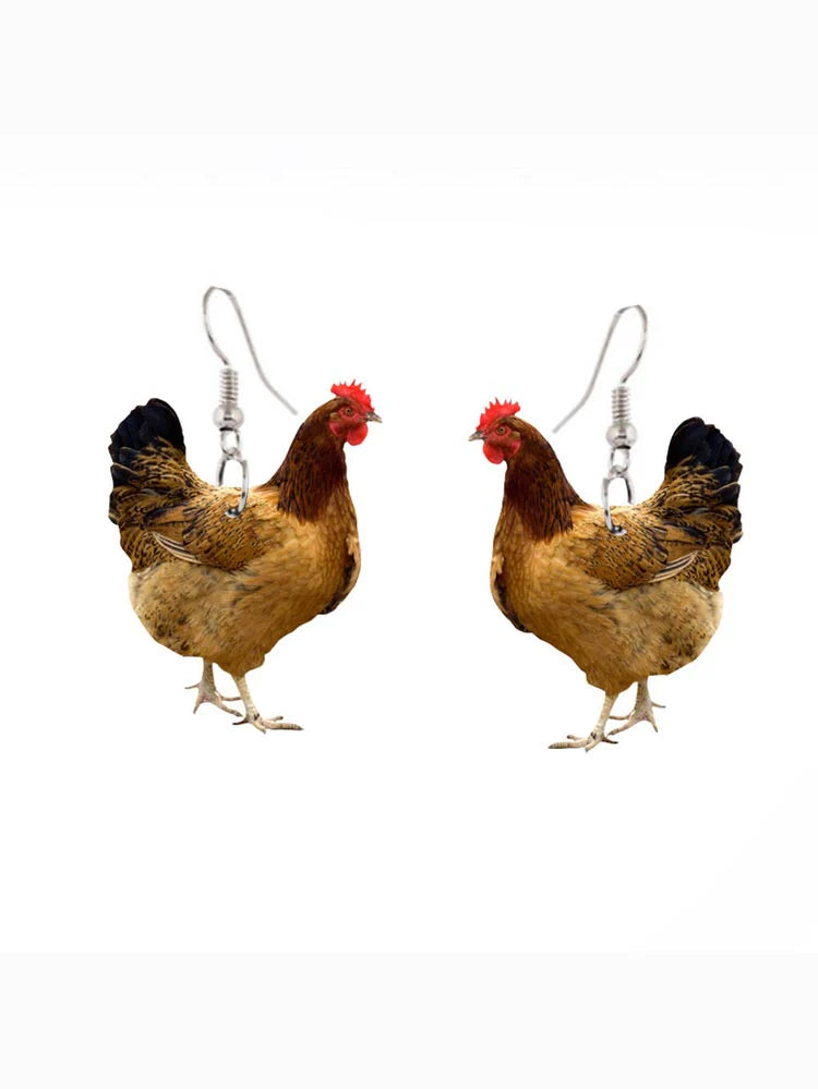 Acrylic Animal Earrings