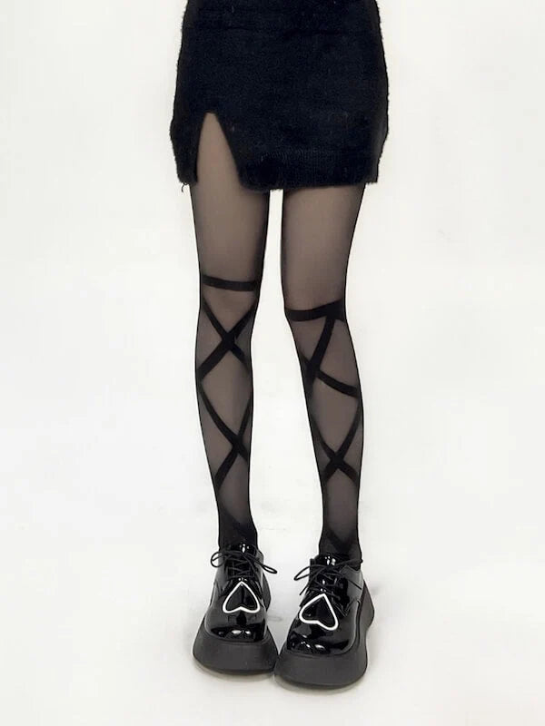 Crossover Sexy Tights