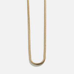 Cluster Charm Necklace Chain - Gold Snake Chain