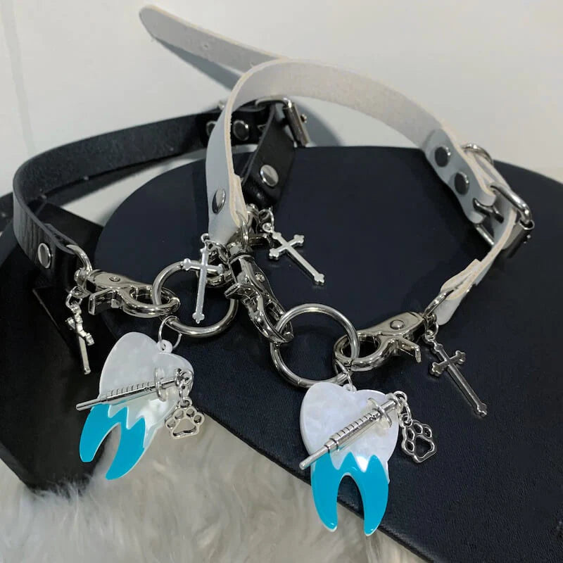 Tooth Y2K Choker