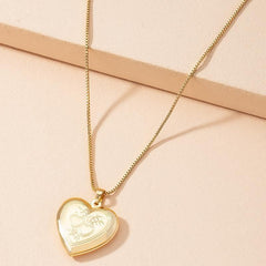 Heart-Shaped Pendant Necklace