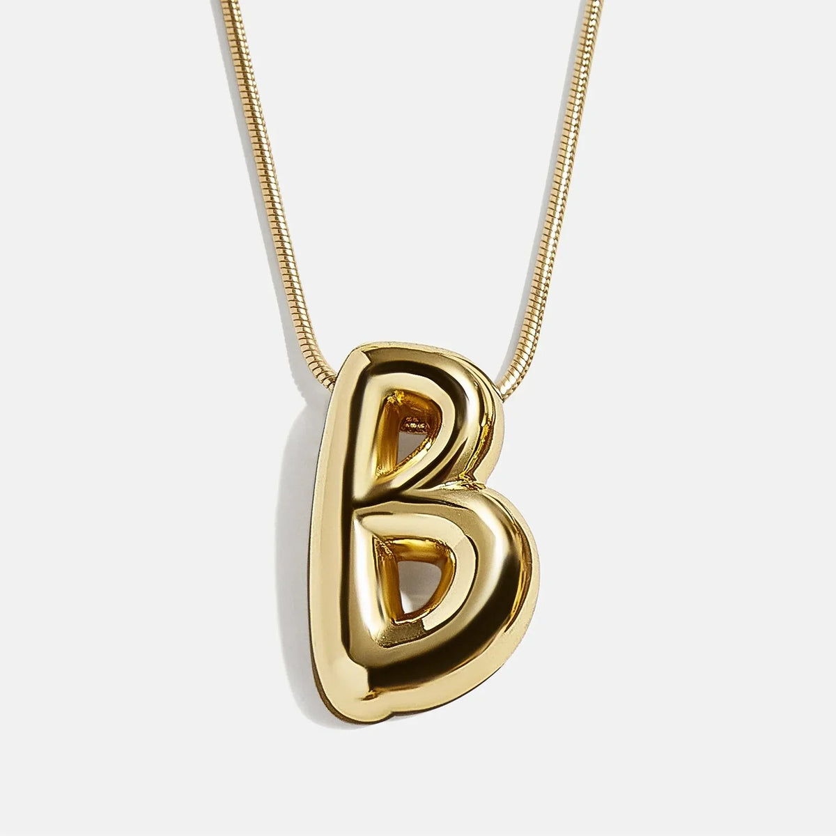 Bubble Initial Necklace