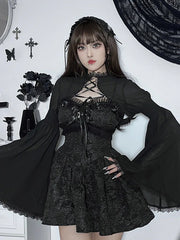 Goth Party Lace Bolero