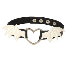 Punk Evil Wings Choker