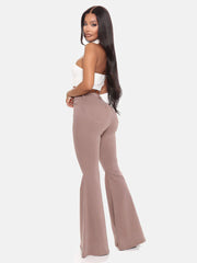 High-Waisted Bell-Bottoms Jeans
