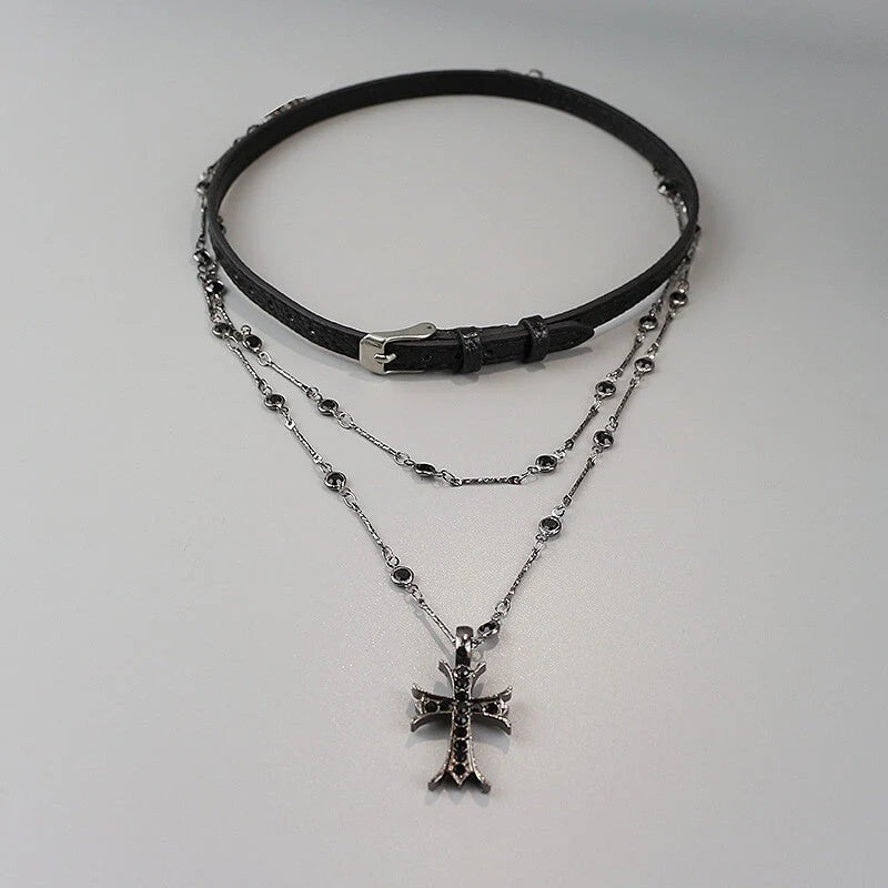 Alternative Cross Necklace