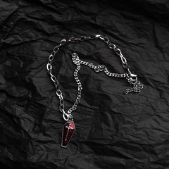 Gothic Coffin Necklace