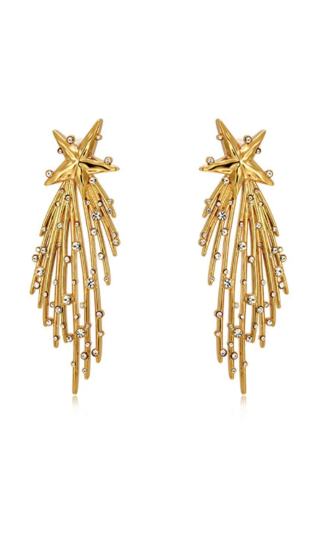 Gold Starlight Earrings