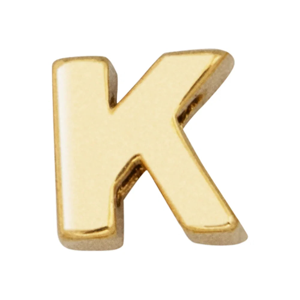 Classic Initial Bead - K