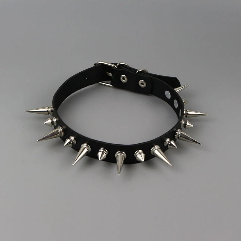 Punk Rock Rivet Choker
