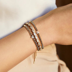 Bridget Cubic Zirconia Tennis Bracelet - Oval