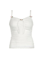 Pydshop Erin Floral Lace Cami Top