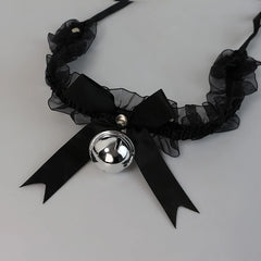 Lace Bell Necklace Choker