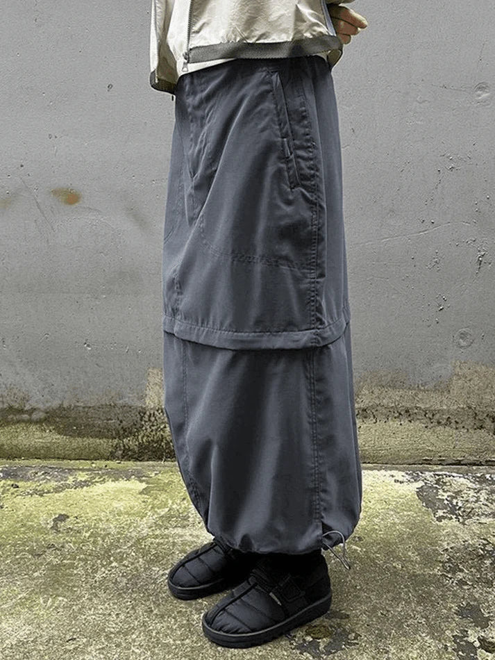 Vintage Long Cargo Skirt