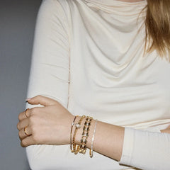 Colette Bracelet - Gold/Pavé