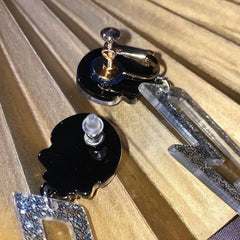 Darkness Guardian Lightning Earrings