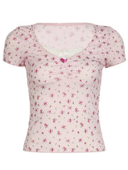 Summer Floral Doll Top