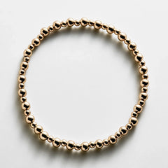 Chelsea Pisa Bracelet - 3MM/4MM Alternating Gold Pisa