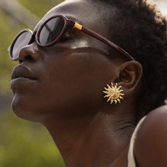 Catching Sunshine Earrings - Sun