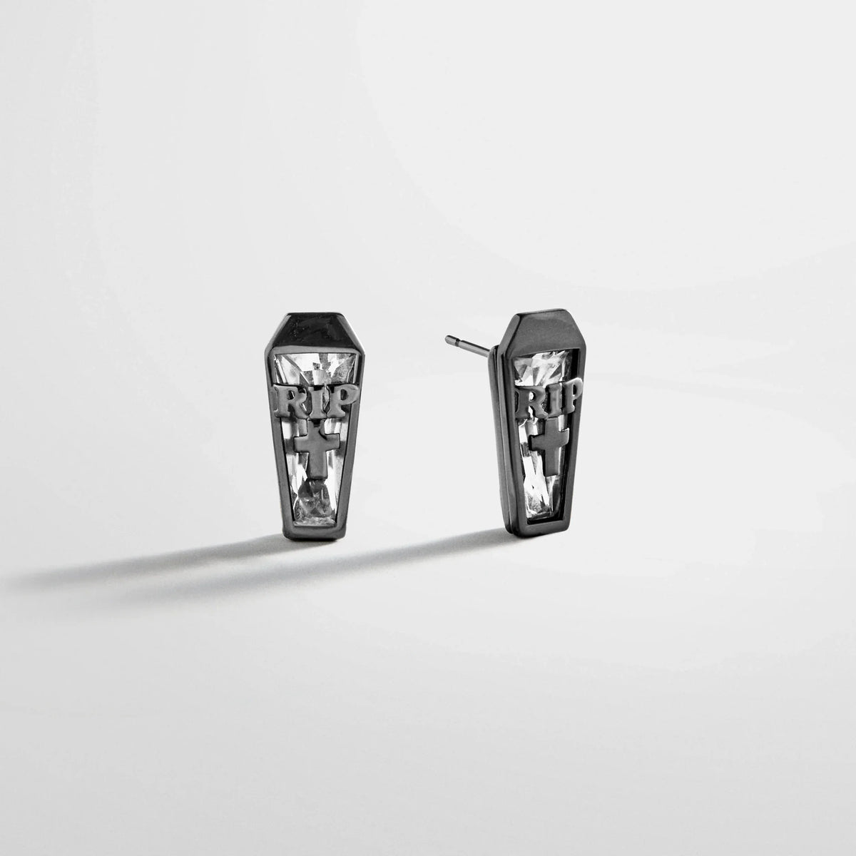 Coffin Stud Earrings - Coffin
